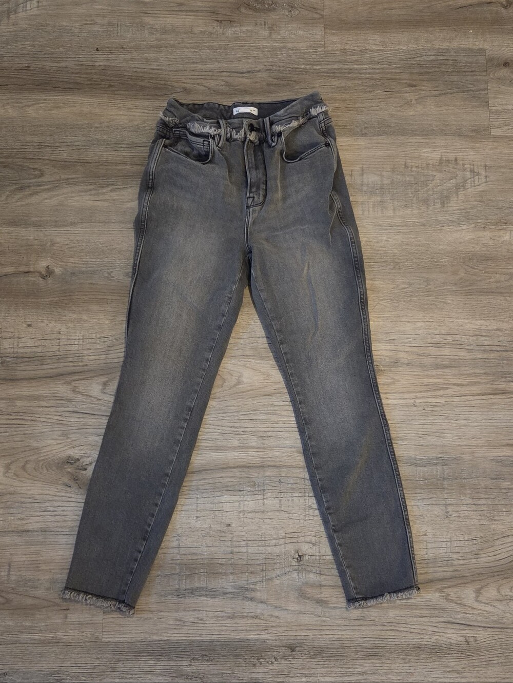 Good American High-Rise Women's Gray Skinny Jeans, 2 / 26